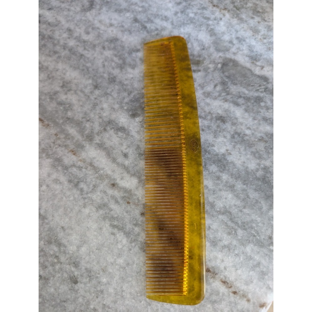 Vintage Goody Comb Unbreakable Brownish No‎ Broken Teeth Or Chips Made in USA